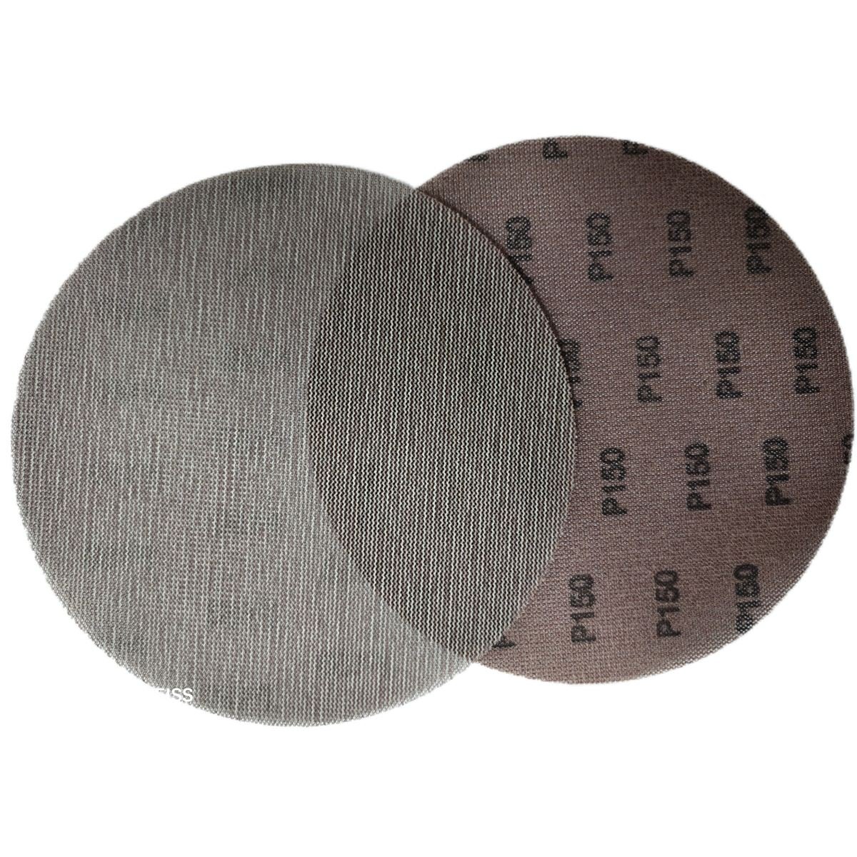 Mesh Abrasive Sanding Discs Hook & Loop Sandpaper, Dust Free Anti-Blocking Net Sandpaper Sheets
